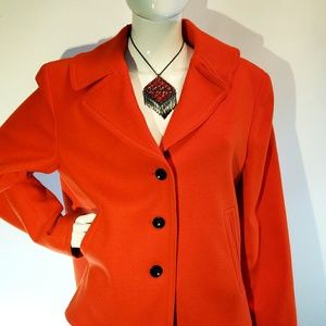 Womens Evan Picone red jacket
